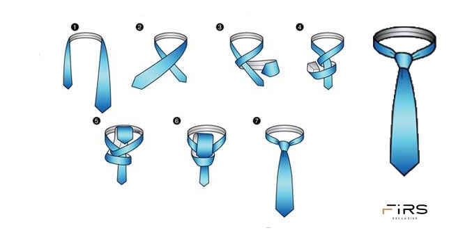 روشهای گره زدن کراوات 