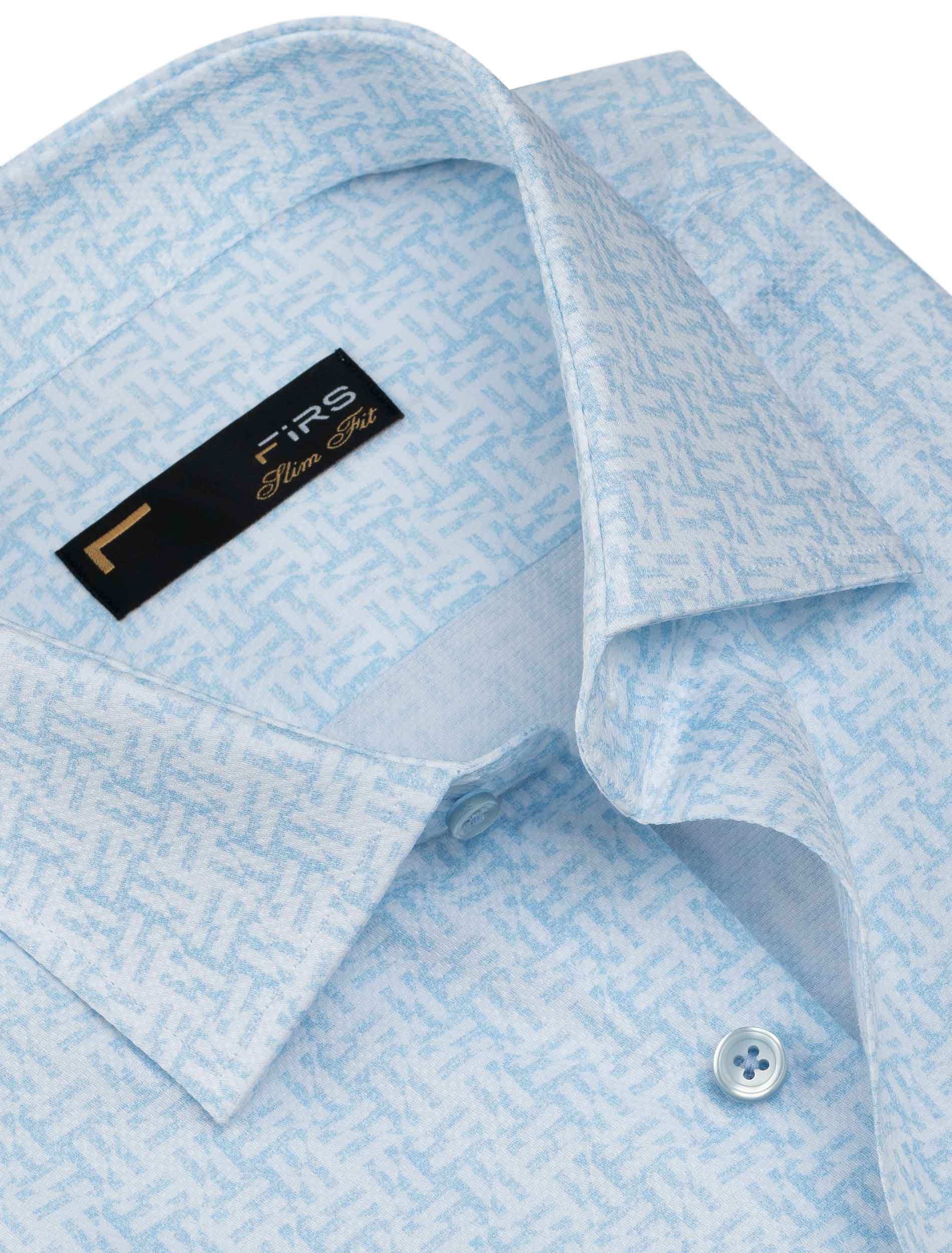 پیراهن آستین بلند طرح دار