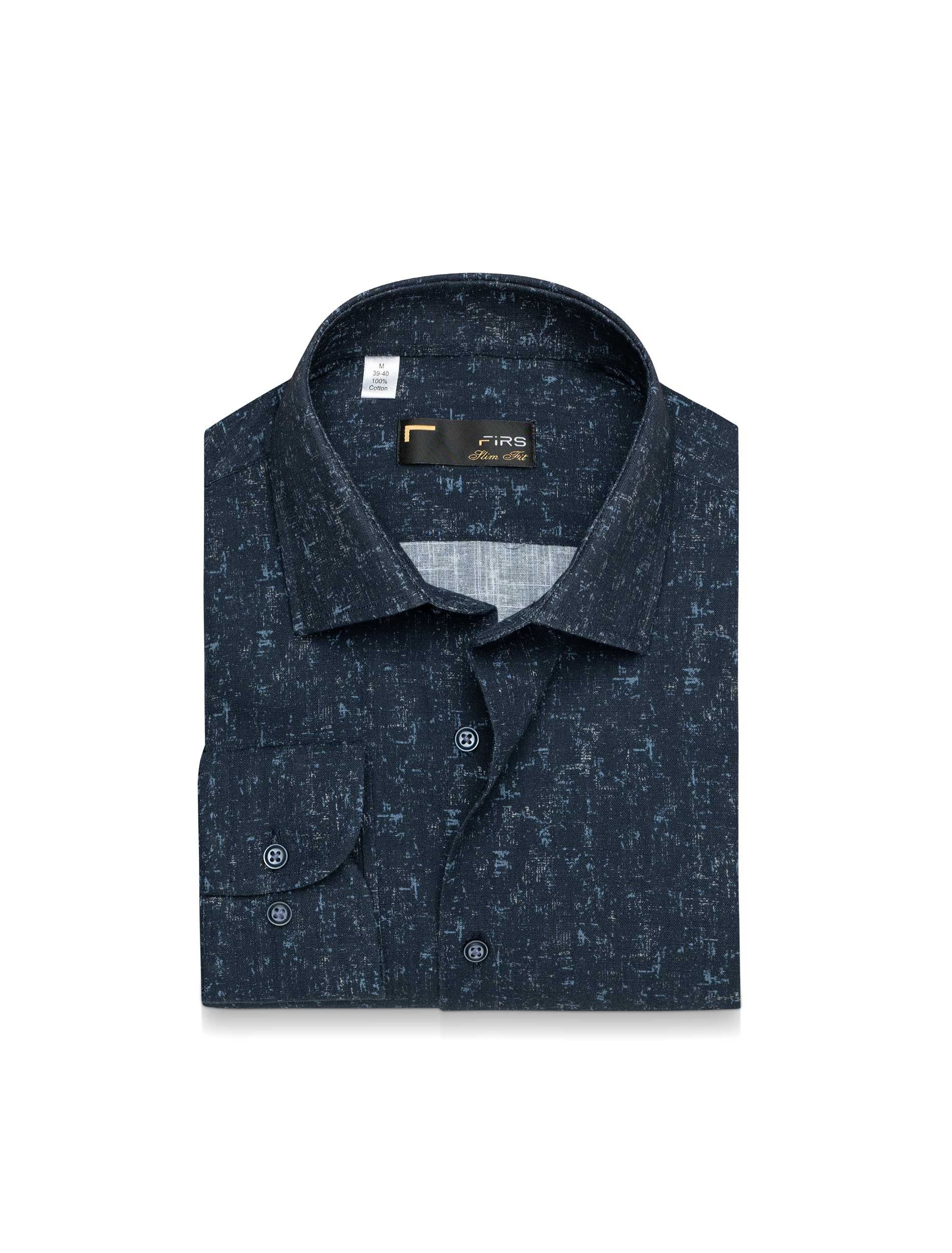 پیراهن آستین بلند طرح دار