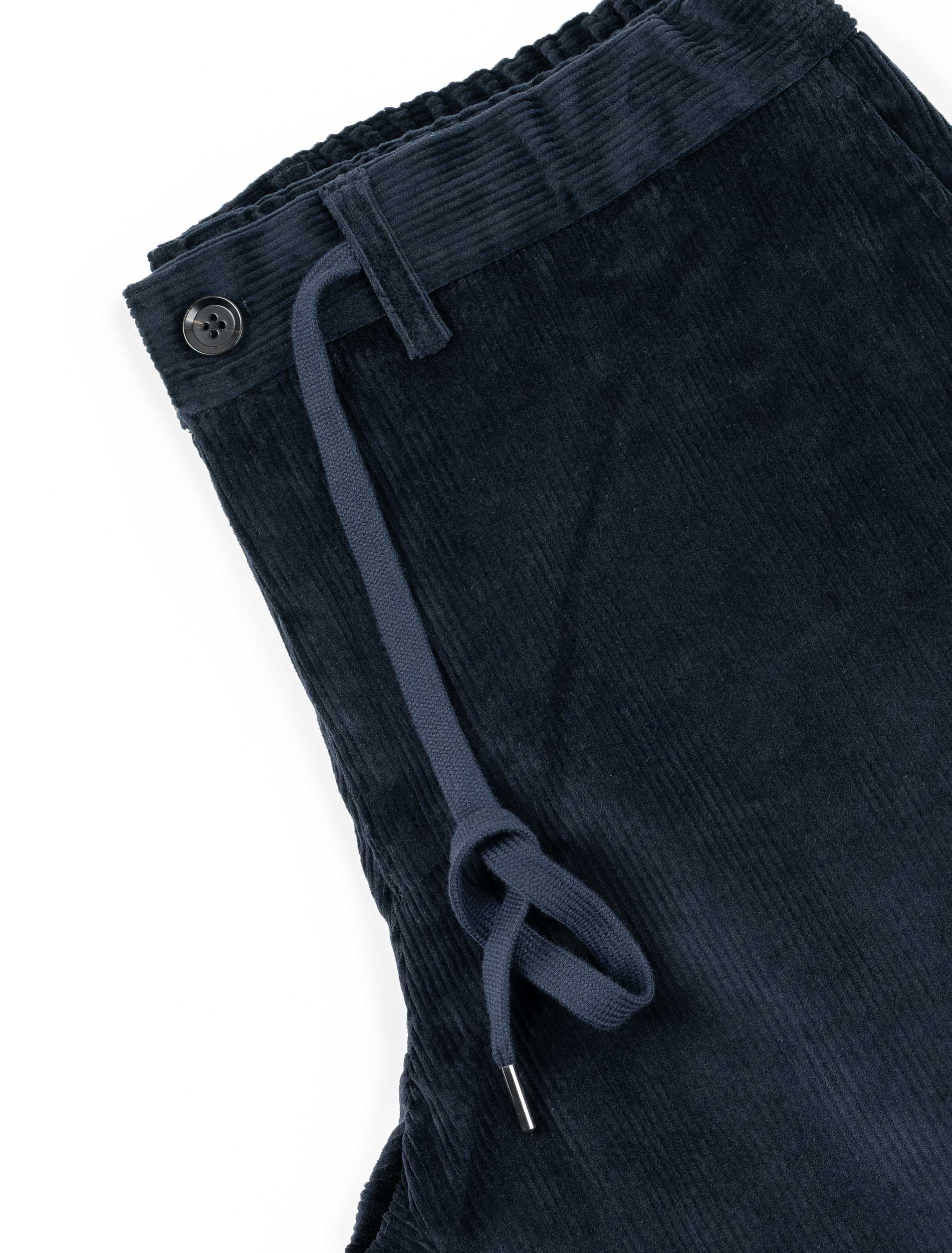 شلوار مخمل بند دار