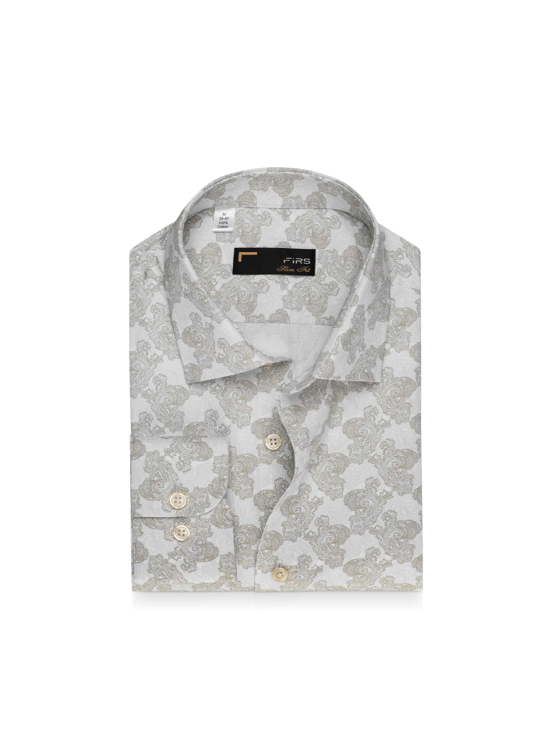 پیراهن آستین بلند طرح دار