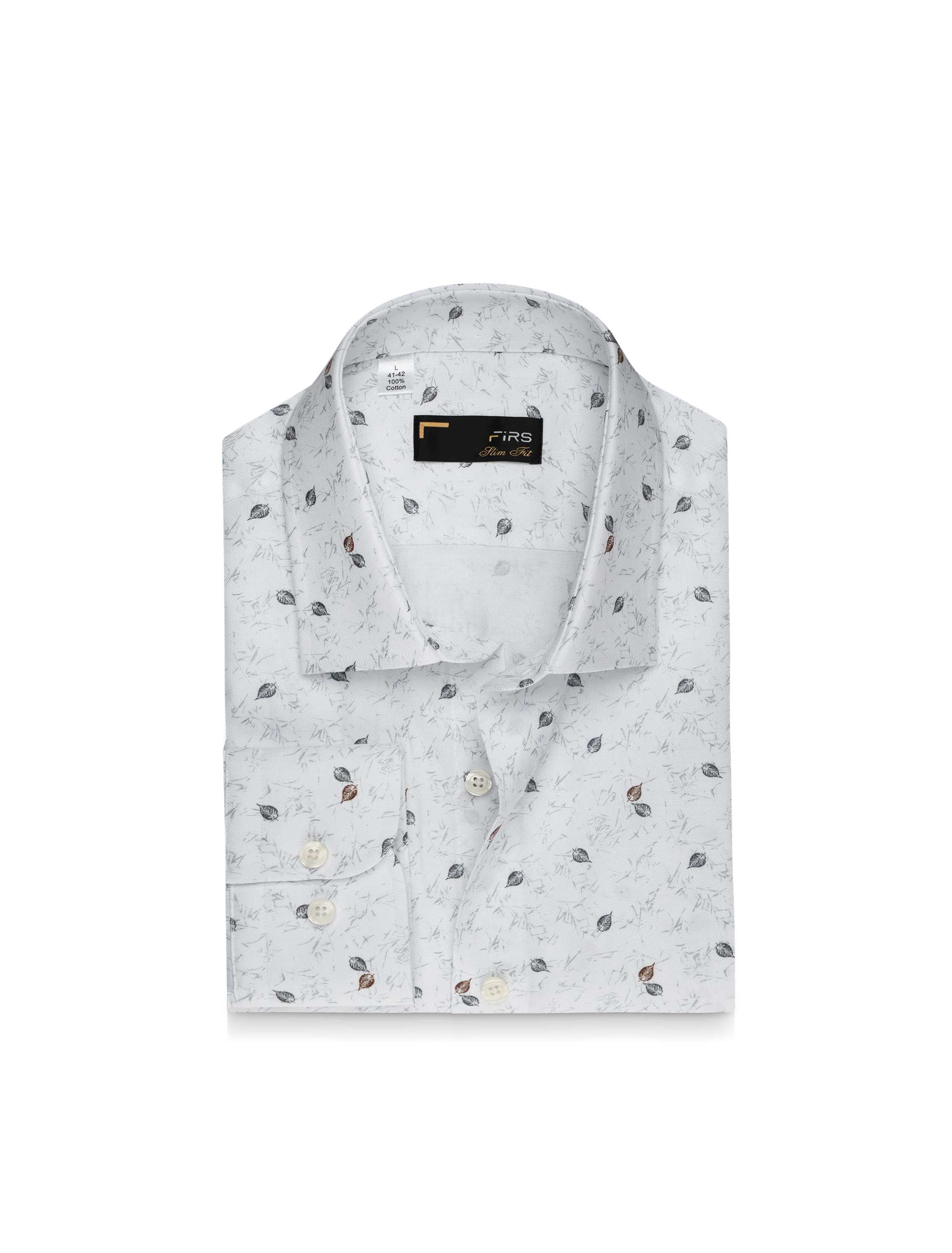 پیراهن آستین بلند طرح دار