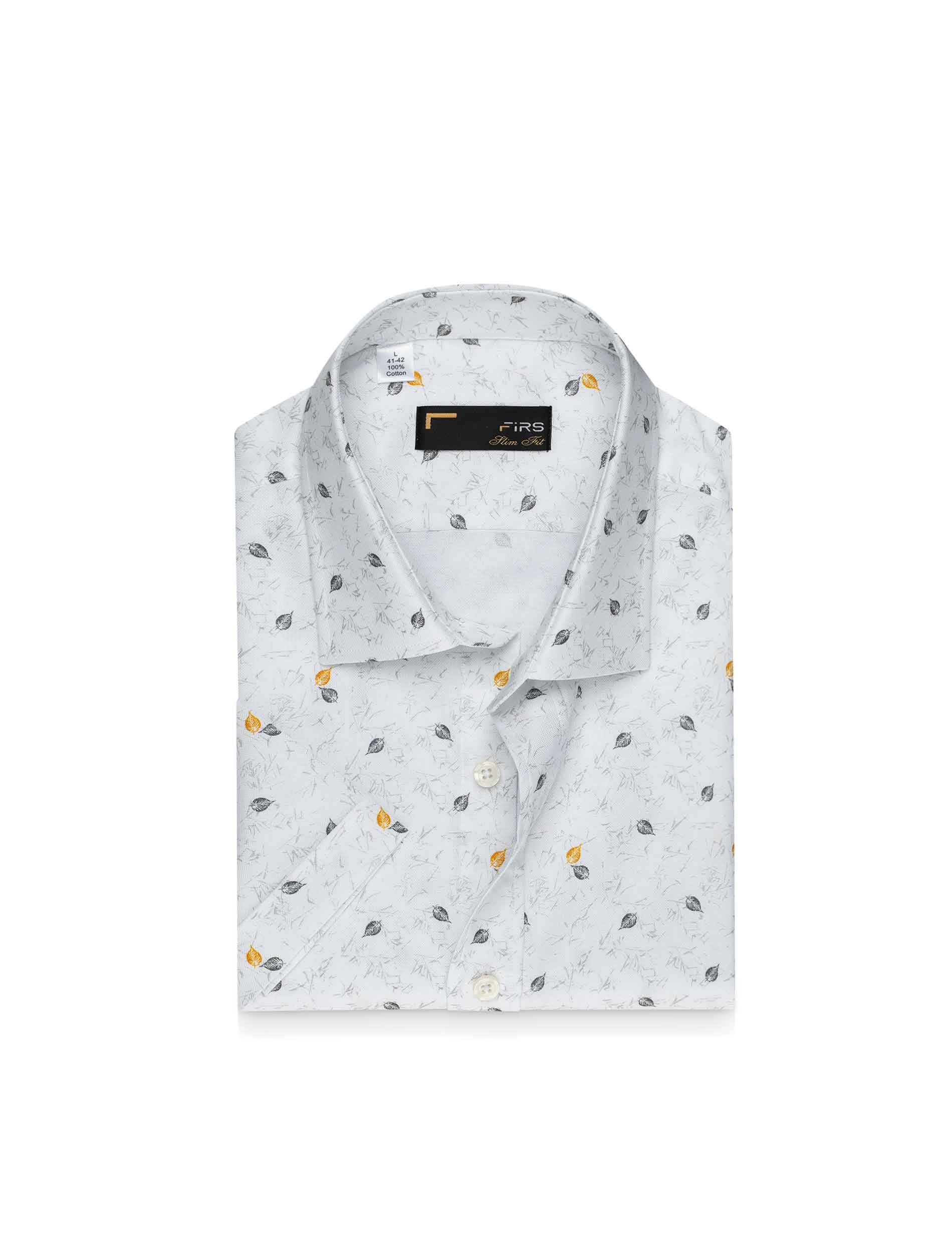 پیراهن آستین کوتاه طرح دار