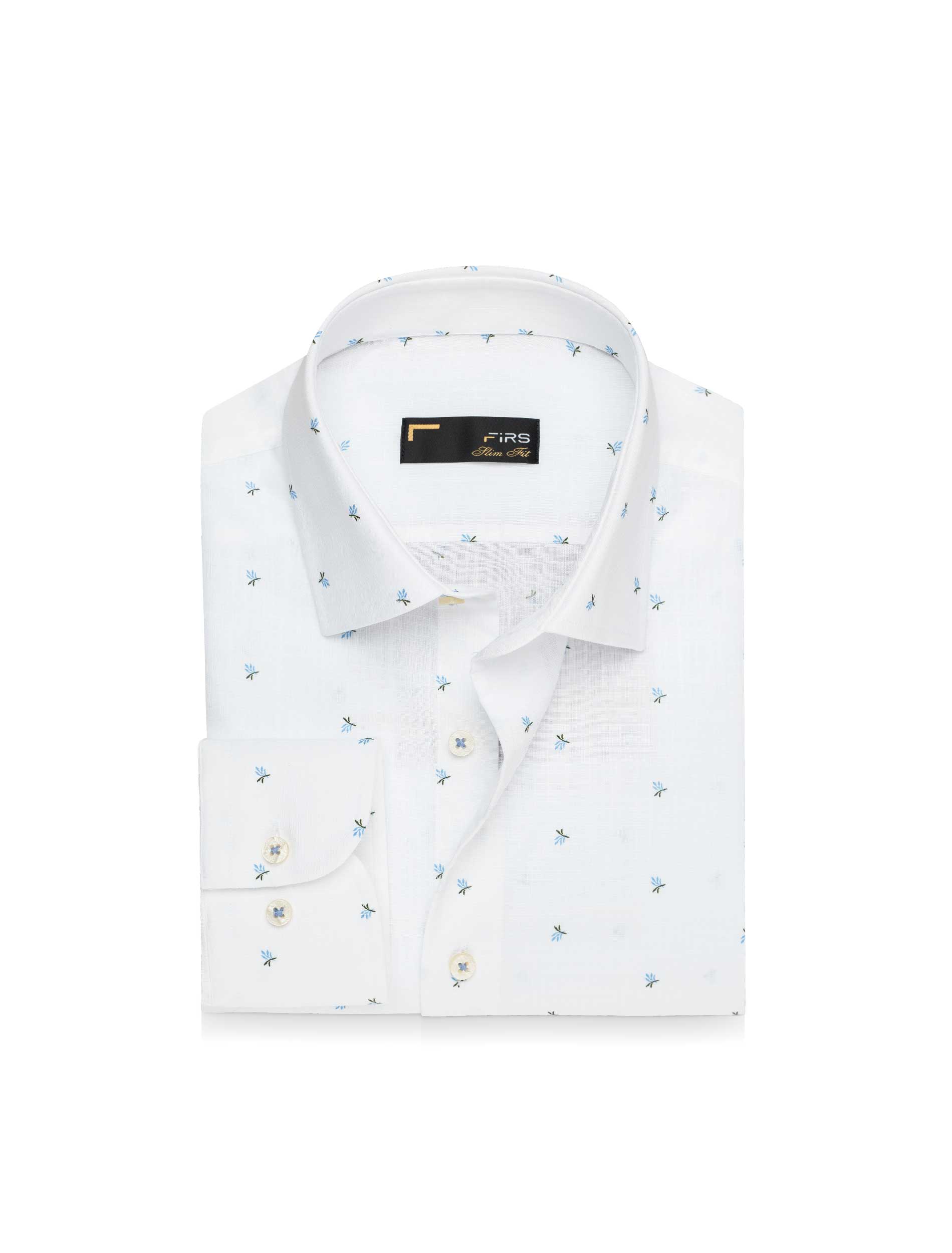 پیراهن آستین بلند طرح دار