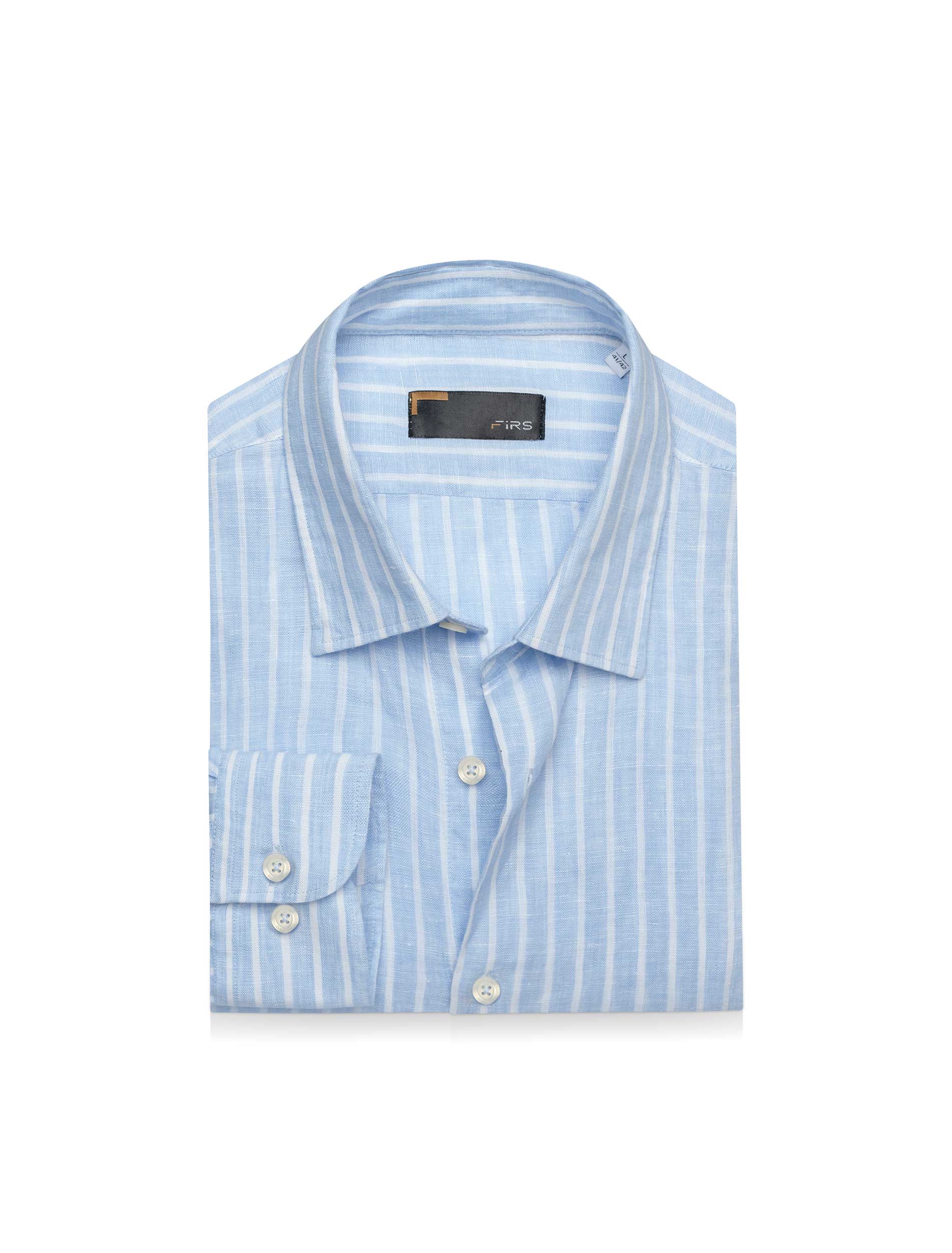 پیراهن آستین بلند کتان