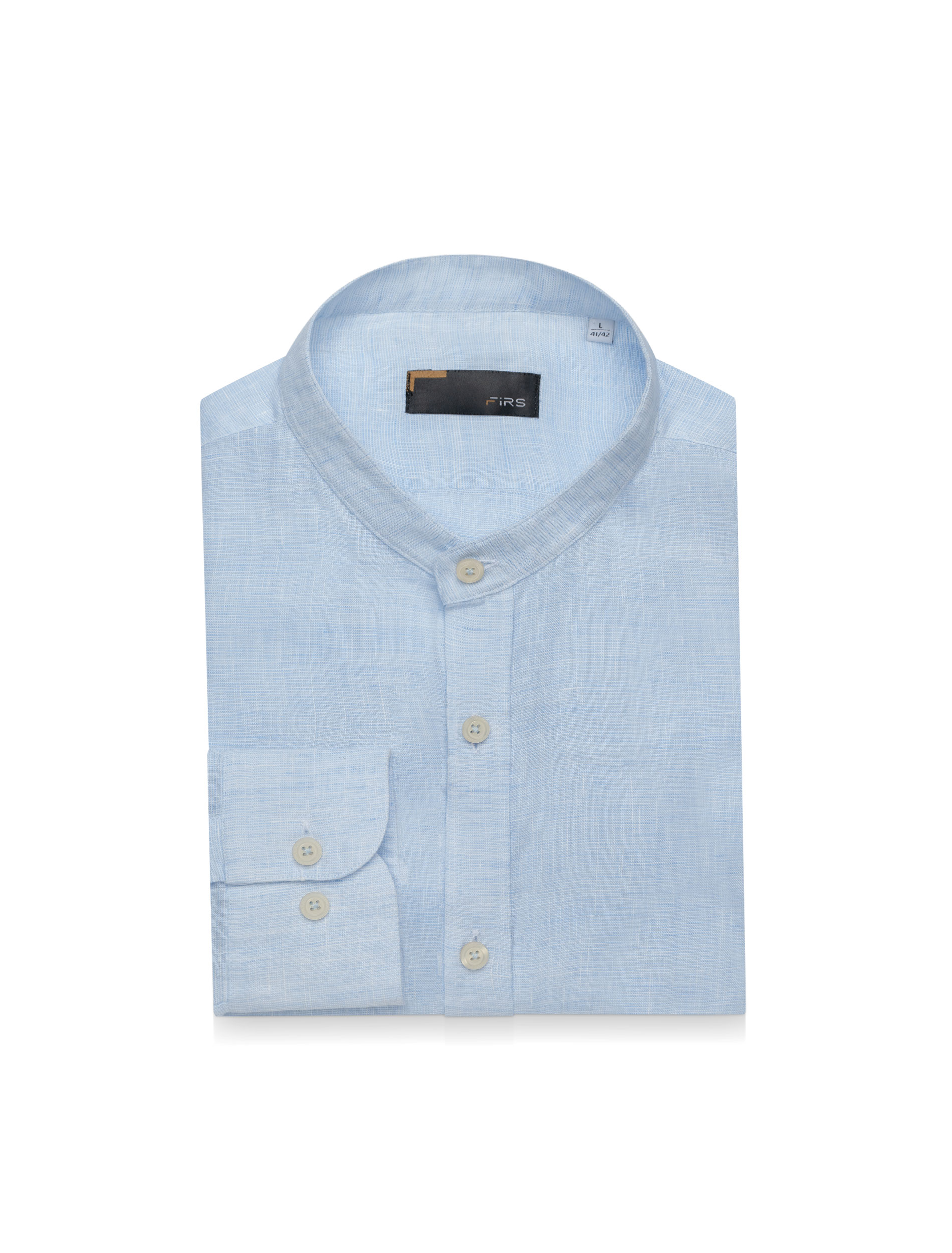 پیراهن آستین بلند کتان