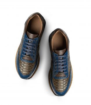 کفش کتانی چرم