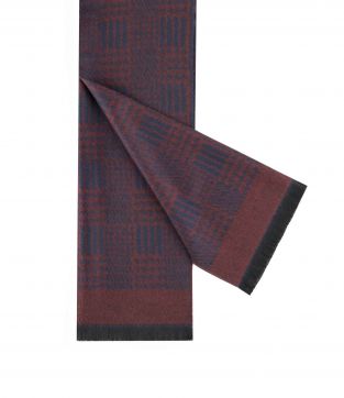 شال پشمی دورو