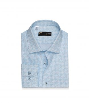 پیراهن آستین بلند طرح دار