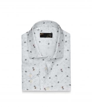 پیراهن آستین بلند طرح دار