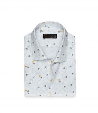 پیراهن آستین کوتاه طرح دار