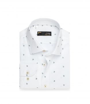 پیراهن آستین بلند طرح دار