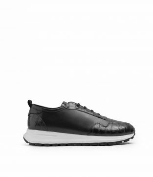 کفش کتانی چرم